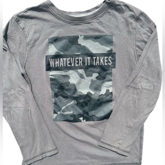 Boys Size 10-12 Long Sleeve Tee  Shirt Bundle Old Navy Oshkosh George - Picture 7 of 13